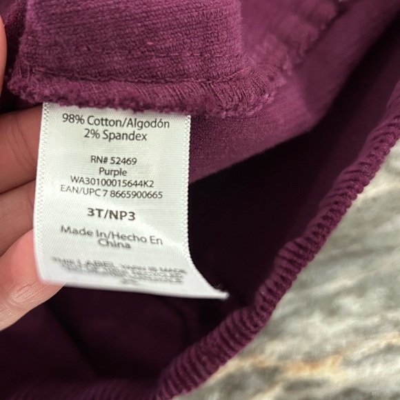 Wonder Nation Corduroy Girl Dress Size 3T - Picture 3 of 4